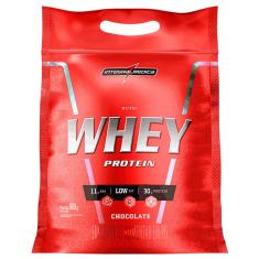 Suplemento em Pó Whey Protein Nutri Isolado Concentrado Chocolate 900g Refil - Integralmedica