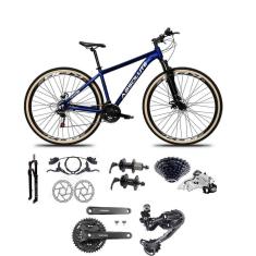 Bicicleta 29 Absolute Nero 5 Shimano Deore-Altus 27v K7 Hidráulico Trava Pedivela Mt101 Pneu Faixa-Unissex