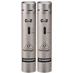 Microfone Behringer C-2 Condensador Para Estúdio 2 Unidades