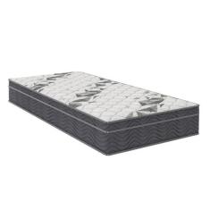 Colchão Solteiro Airtech D33 Ortopillow (28X78X188) Grafite e Branco -