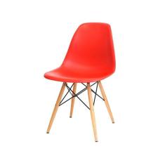 Cadeira Eames DSW Base Madeira - Vermelha - ordesign, Vermelho, 1 unid