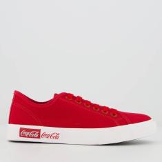 Tênis Coca Cola Blend Classic Vermelho-Unissex