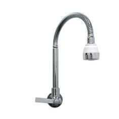 Torneira de Parede Cromada com Bica Direcionável - LMS-XDL-WF01