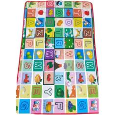 Tapete Atividades Infantil Grosso - Dupla Face - 1,80X1,20M