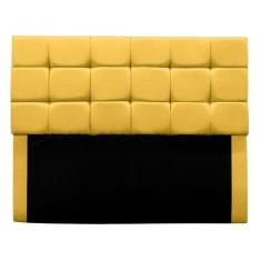 Cabeceira Cama Box Estofada King 195 cm Bianca Suede