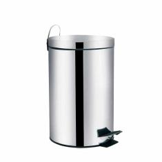 Lixeira 3 Litros Ágata - MOR, Prata