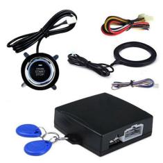 Kit Ignição Partida Rfid Carro Botão Start Stop Universal - Lorben