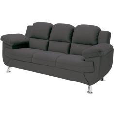 Sofá 2,02 Metros Linoforte Avalon, 3 Lugares, Veludo, Espuma D-33