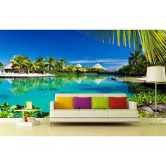 Papel de Parede Painel Fotográfico Praia n42 2,00X3,00 - Voce Decorand