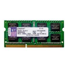 Memória RAM para Notebook DDR3 4GB 1333MHz Kingston - KVR1333D3S9/4G