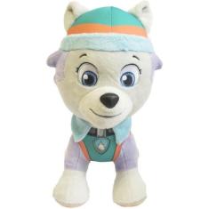 Pelúcia Patrulha Canina EVEREST 30CM - Sunny Brinquedos, Colorido