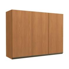 Armário Aéreo p/ Cozinha Maxxi G766 3 Portas 120cm Canela - Kappesberg