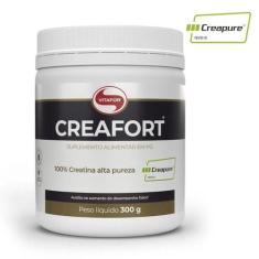 Creafort Creatina Monohidratada Em Pó Pura Pote 300G Vitafor