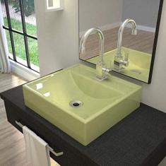 Cuba para Banheiro Q39W Ravena Compace Verde Acqua