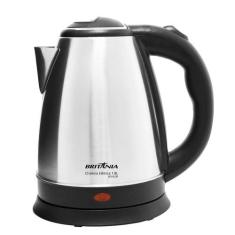 Chaleira Elétrica Britânia BCH02PI 1,8L Litros, 220V, 1,8L, Prata e Pr