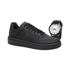 Tenis sapatenis masculino casual plataforma sneaker sola alta conforta