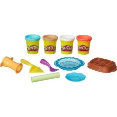 Conjunto Play-Doh Tortas Divertidas - Hasbro, Colorido, Tortas Diverti