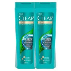 Kit 2 Shampoo Clear Detox Diário 200ml