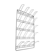 Suporte Copo Parede Simples 20 Copos 8x30cm - ARAMEFER