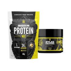 Kit Whey Protein Mix + Creatina Atlas 150g - Iridium Labs-Unissex