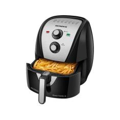 Fritadeira Sem Óleo Air Fryer 6 Litros AFN-60-BI Mondial, Preto e Inox
