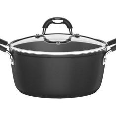 Caçarola Tramontina Alumínio 28Cm Monaco Indução Preta