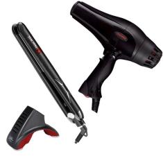 Secador Ergo Fire 2000W 220V+ Prancha X1 250º Zhorn+ Suporte