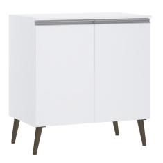 Balcão Luciane Futura 80 cm 2 Portas - Branco