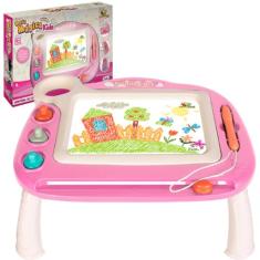 Lousa Mágica Interativa Mesa Infantil Tablet Educativo Desenho