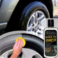 Pretinho para Pneus Baba de Onça 200ml Batom Black