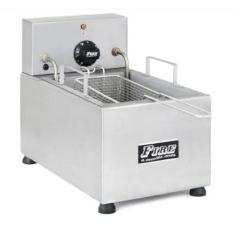 Fritador Elétrico de Mesa Fire Fe1c Óleo 1 Cuba Termostato 4L, 220V