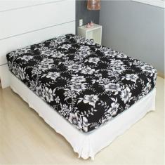 Lençol Avulso Solteiro Malha 100% Algodão Estampado Com Elástico - Coz