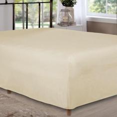 Lençol Box Conjugado Unibox Solteiro Cru Arrumadinho Enxovais