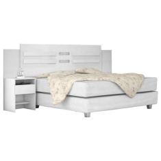 Cabeceira Casal Triunfo Branco Brilho - Demóbile, Branco