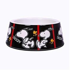 Comedouro Zooz Pets Snoopy Filmblack para Cães - Tamanho G