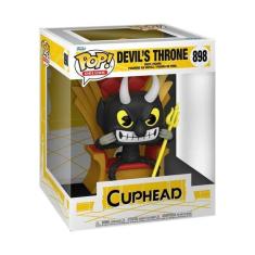 Funko Pop Deluxe Devil's Throne 898 - Cuphead, preto