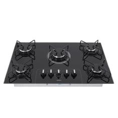 Cooktop 5 Bocas Consul CD075 Preto A Gás Glp Facilite CD075AE