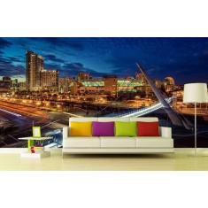 Papel de Parede Painel Fotográfico Cidaden 2,00X3 na 1795 - Voce Decor