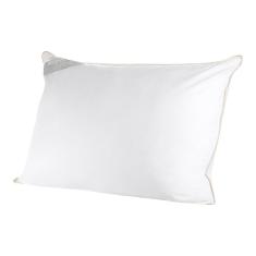 Travesseiro 50x70cm Buddemeyer Toque de Pluma Algodão Branco