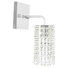 Arandela De Cristal Acrilico Clearcrillic Quadrada! - MARRYLUZ