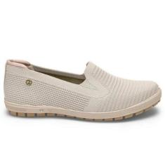 Tenis Feminino Calce Fácil Slip On Kolosh Tecido C3502-Feminino