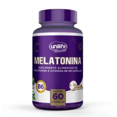 Melatonina - 60 caps - sem sabor Unilife 