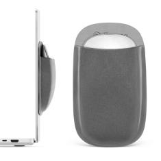 Suporte de mouse fino para laptop, bolsa de mouse para laptop, suporte de mouse de computador, capa para mouse mágico, adesivo reutilizável, sem resíduos de cola, compatível com iPad ou MacBook