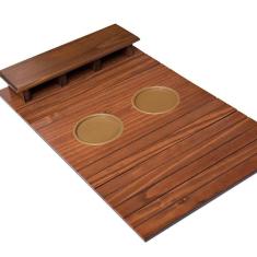 Esteirinha Bandeja Porta Controle Braço Sofá Mel