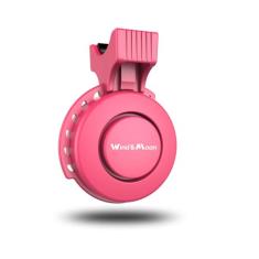 LESOVI Buzina de bicicleta eletrônica 120db buzina elétrica para ciclismo, 4 modos de som com bateria recarregável, à prova d'água, campainha de bicicleta para crianças, meninos, adultos, mountain