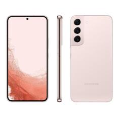 Smartphone Samsung Galaxy S22 128GB Rosé 5G Octa-Core 8GB 6,1" RAM Câm