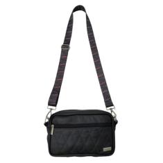 Bolsa Feminina Transversal Couro Legítimo Preto  Coutre Bolsas