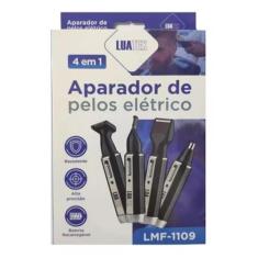Aparador Pelos Sobrancelha Orelha Nariz Barba Bigode 4 Em 1 - LUATEK