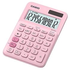 CALCULADORA DE MESA 12 DIGITOS MS20UC ROSA CLARO CASIO