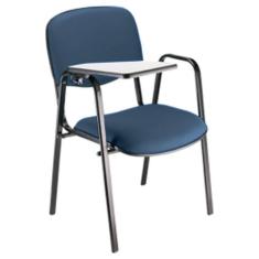 Cadeira Universitária para Auditórios Linha Hotel Azul